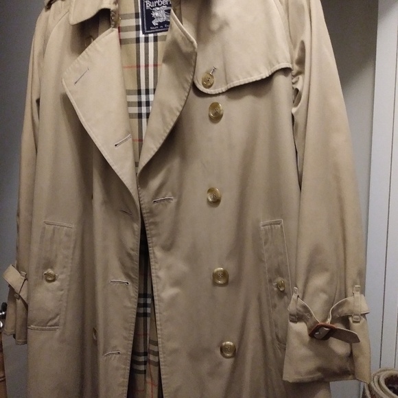 Burberry classic long trench coat